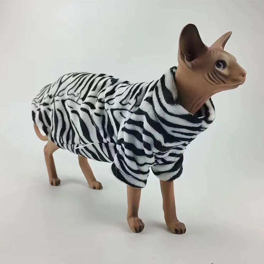 Pull Léopard / Zèbre pour Chat