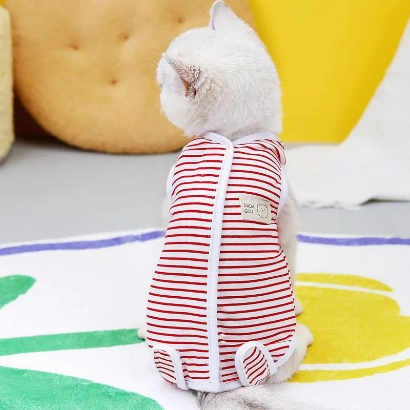Pyjama Rayures pour Chat