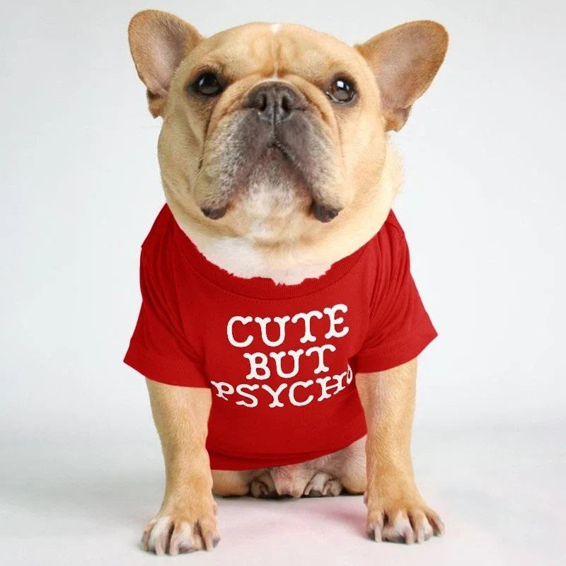 T-Shirt Cute but Psycho Chien