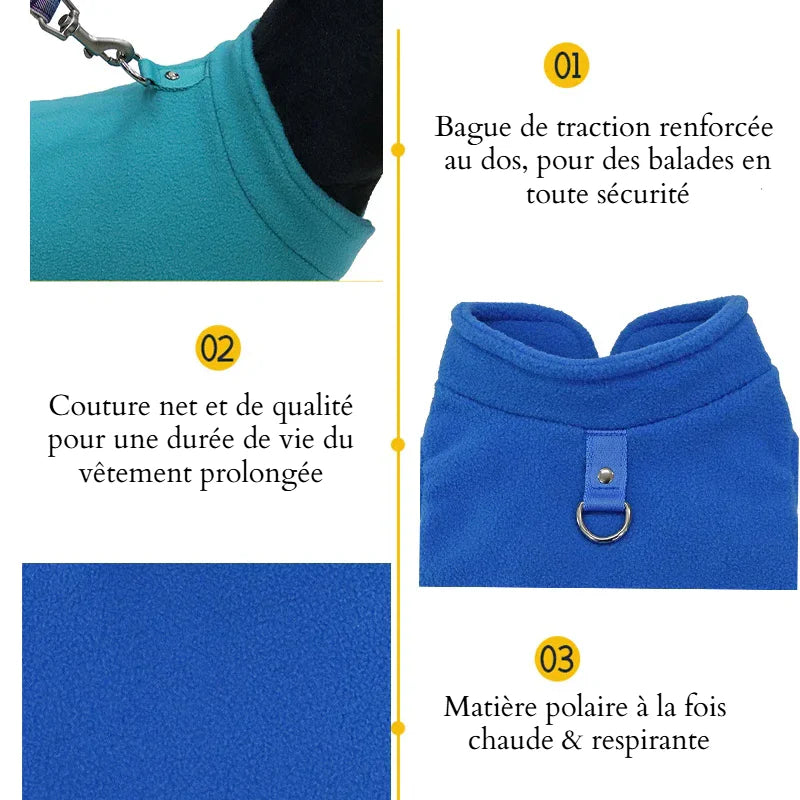Veste Polaire Chien