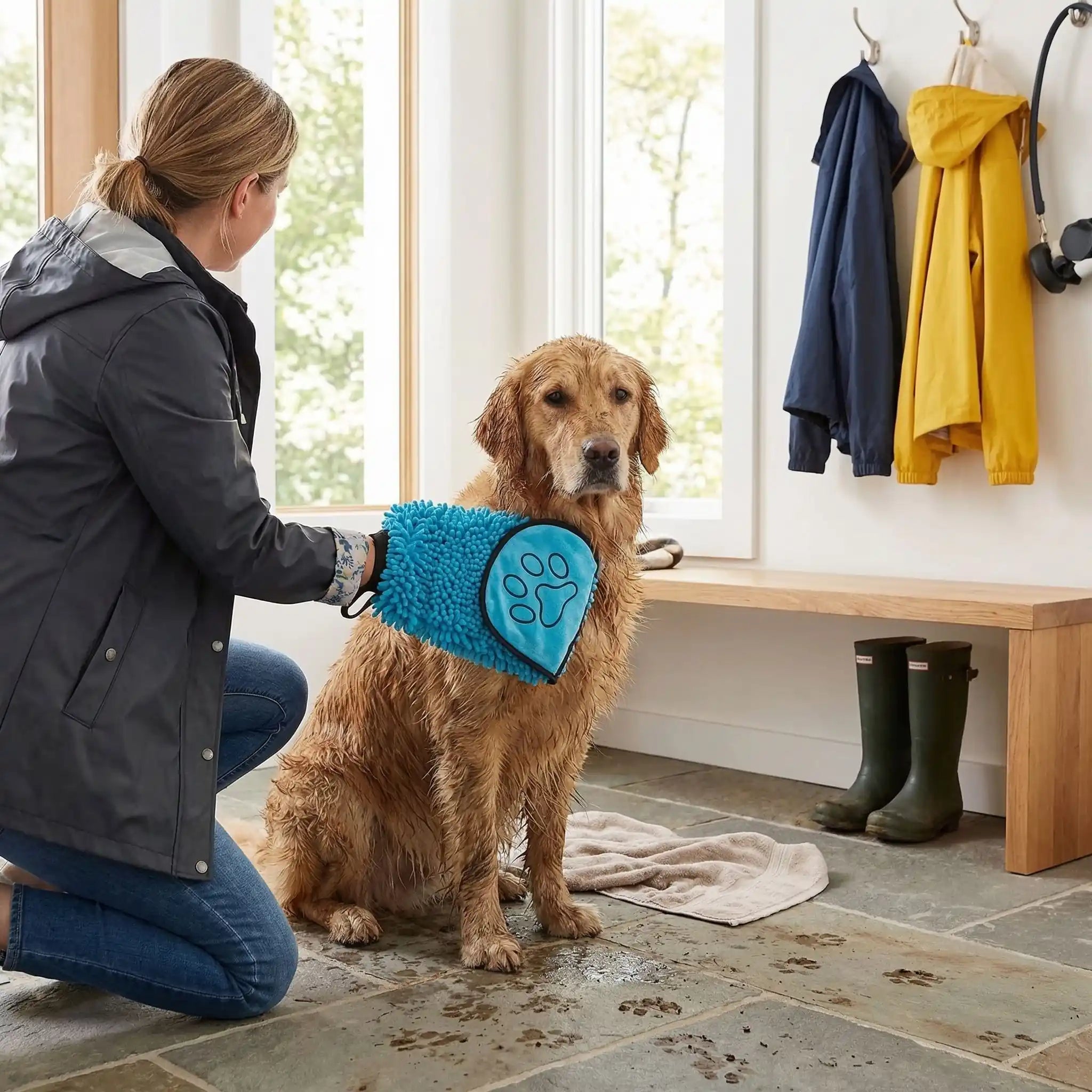 Serviette pour chien - AbsorbeToutou™
