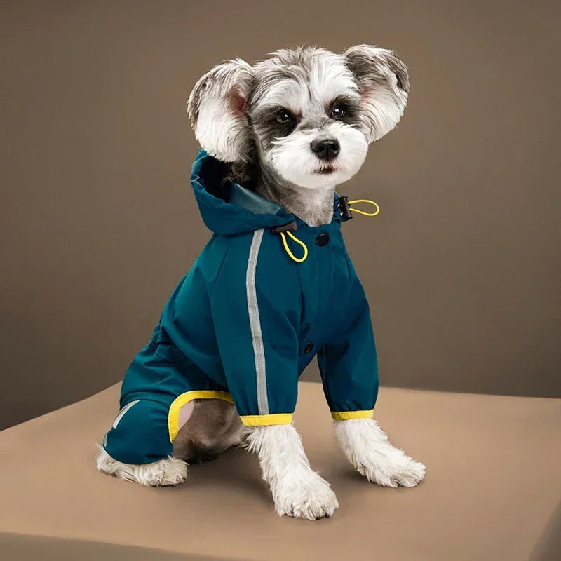 Imperméable Chien avec Capuche