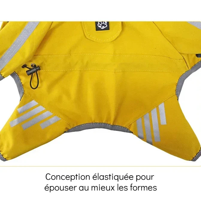 Imperméable Chien avec Capuche