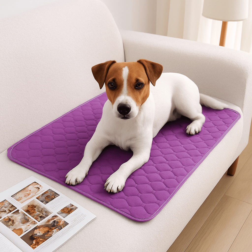 Tapis absorbant chien - AlèseToutou™
