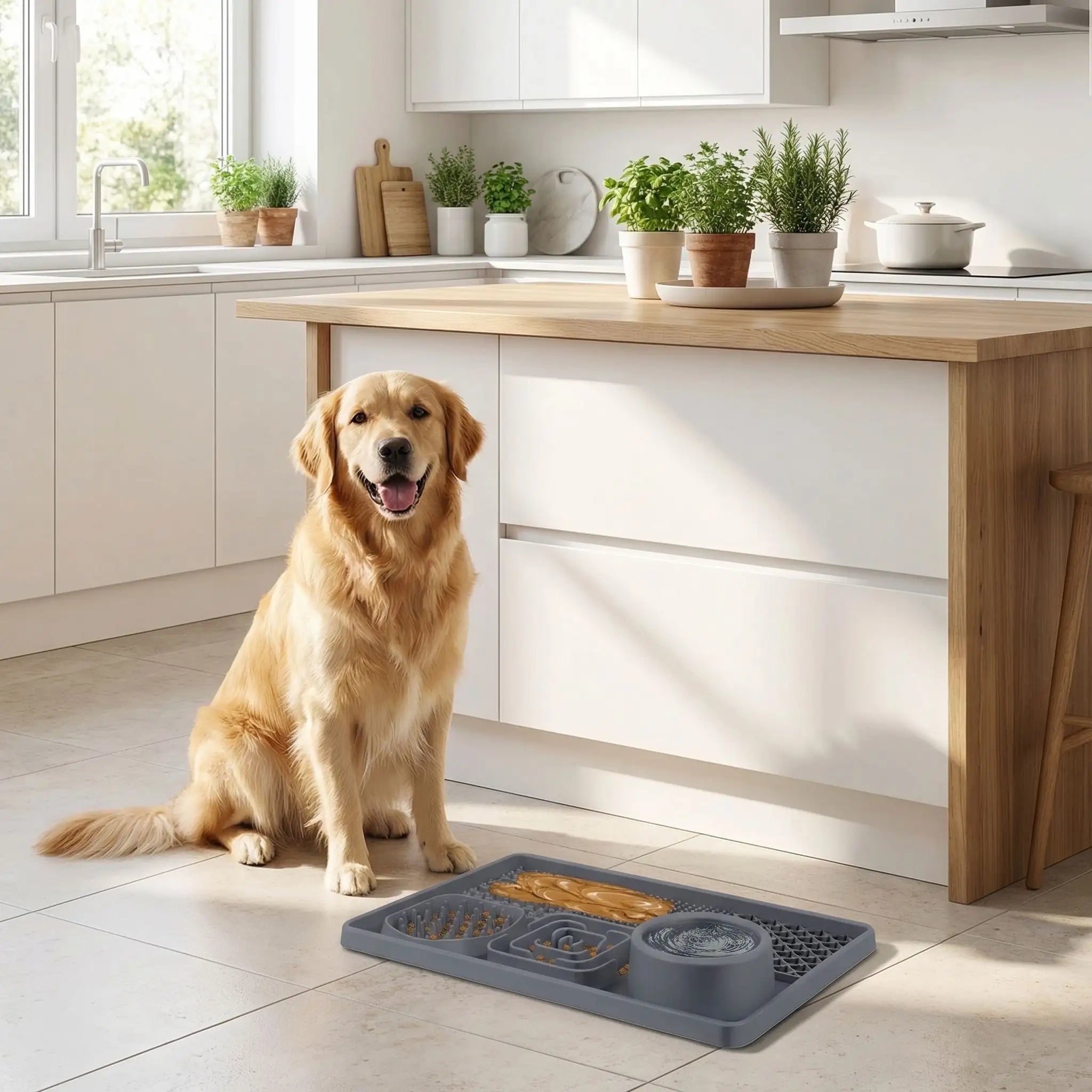Tapis anti glouton chien - LècheToutou™