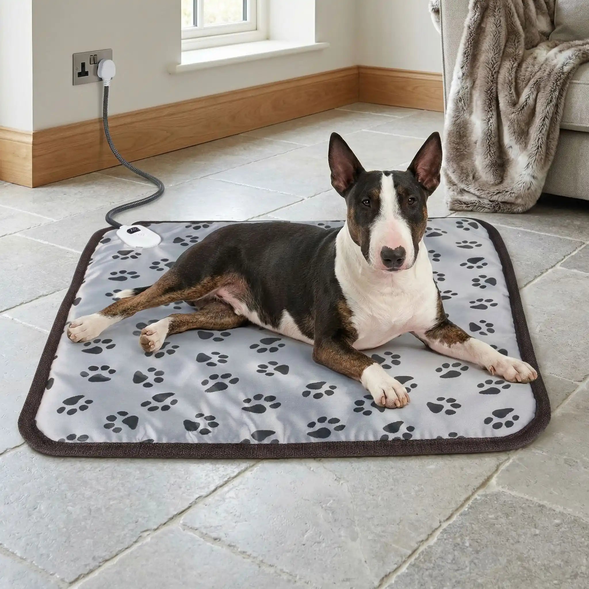 Tapis pour chien chauffant - ElectriqueToutou™