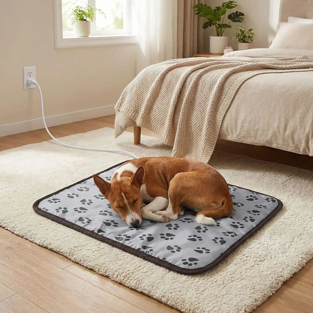 Tapis pour chien chauffant - ElectriqueToutou™