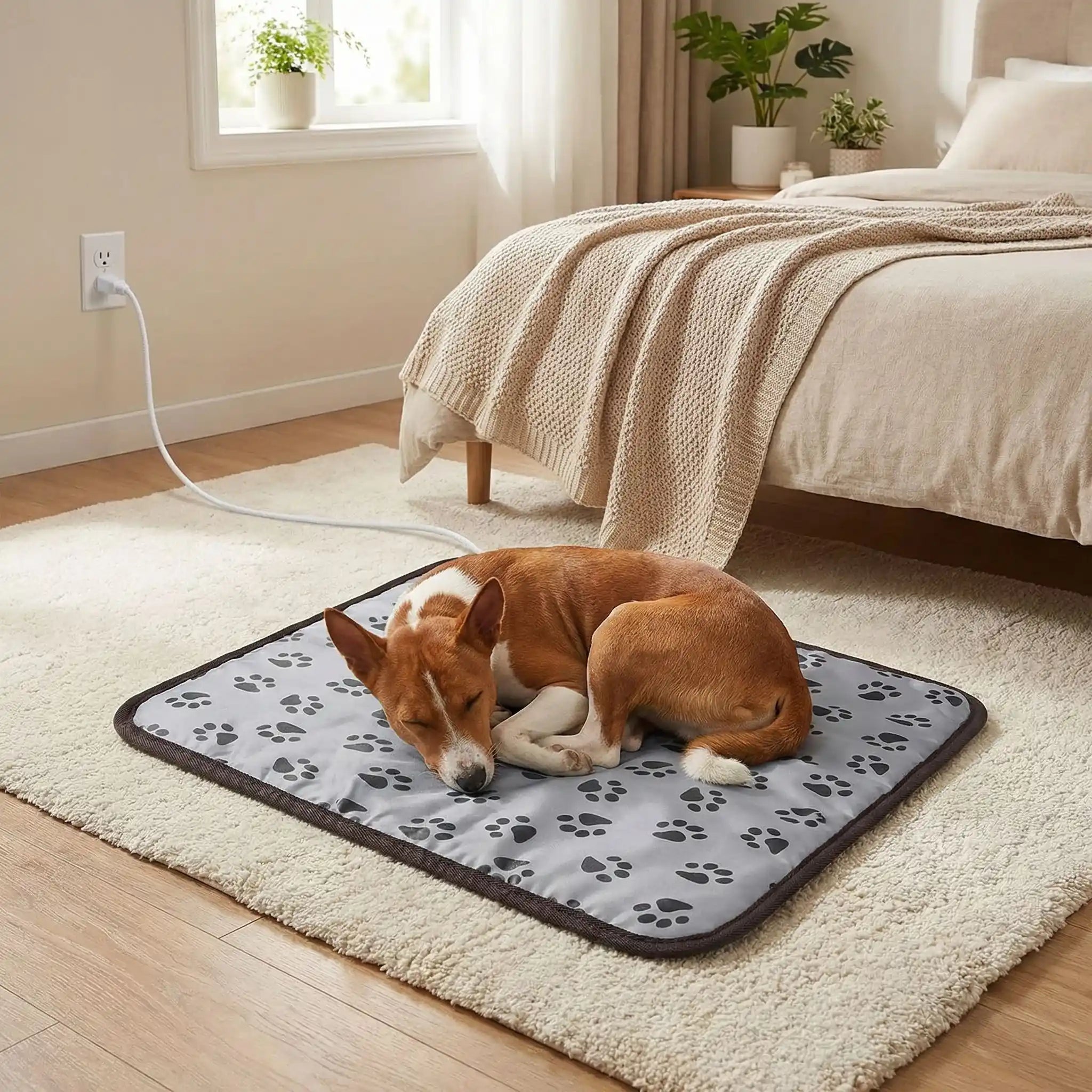 Tapis pour chien chauffant - ElectriqueToutou™