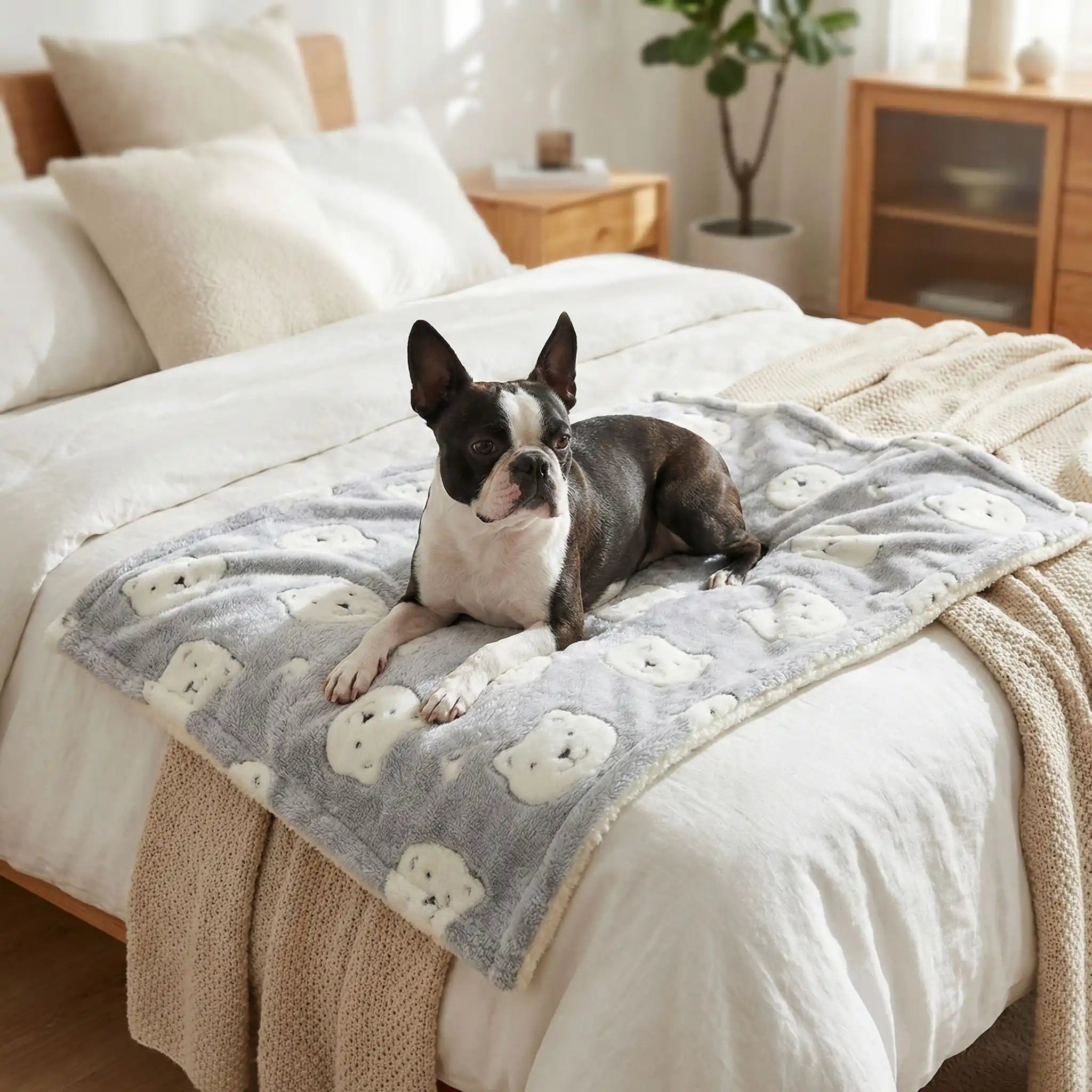Tapis pour chiens - FlanelleToutou™