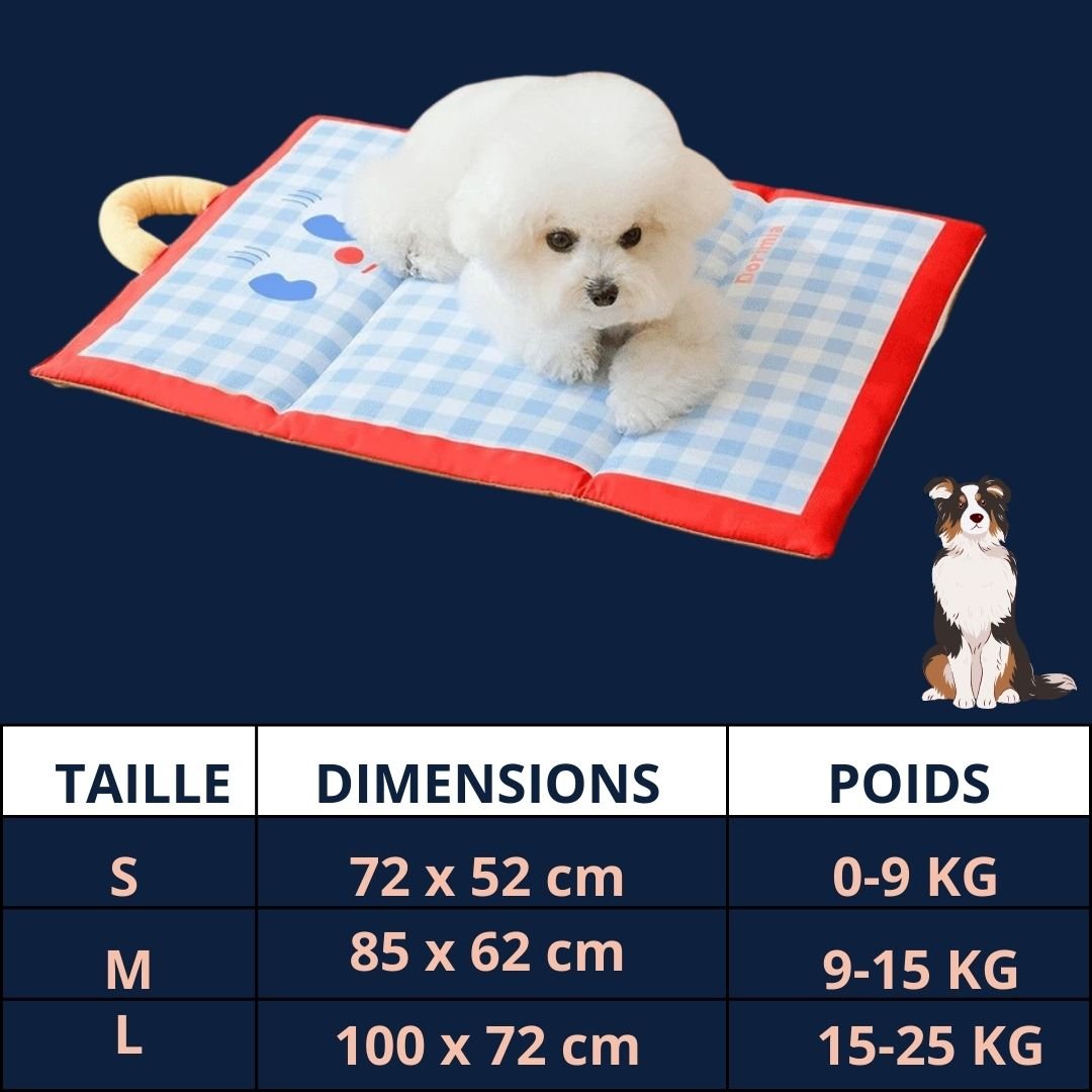 Tapis rafraîchissant Chien - FraisToutou™