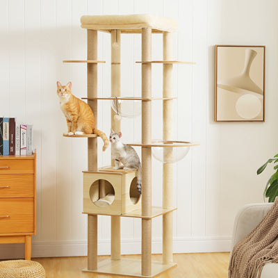 ARBRE A CHAT EN BOIS | L’Explorateur Bois