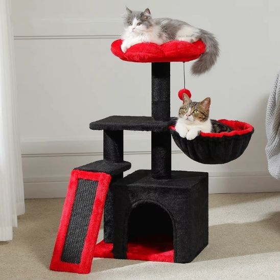 ARBRE A CHAT FLEUR NOIR