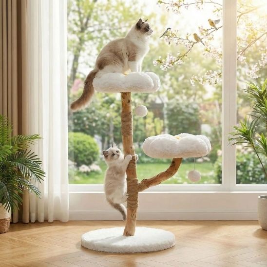 ARBRE A CHAT FLEURS | La Grimpette Florale