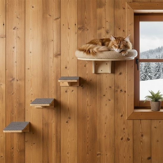 ARBRE A CHAT MURAL | Le Nid des Grimpeurs