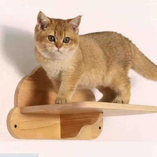 ARBRE A CHAT NUAGE MURAL BOIS