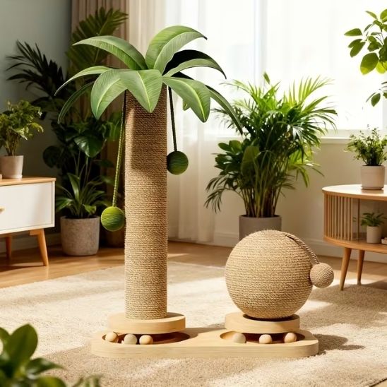 ARBRE A CHAT PALMIER TROPICAL