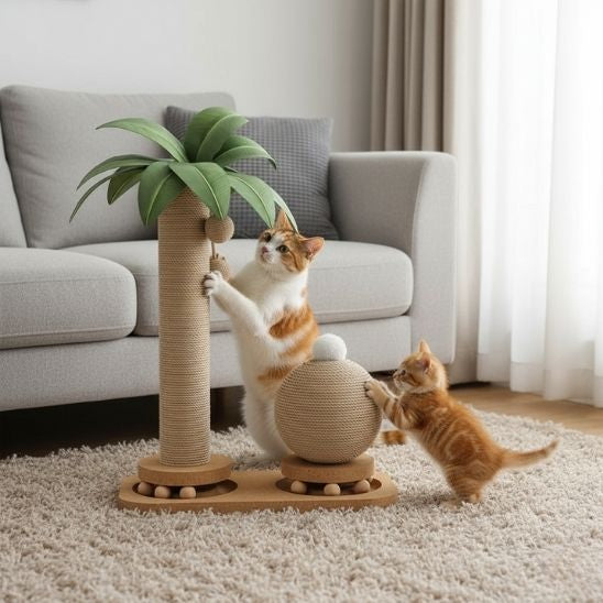 ARBRE A CHAT PALMIER TROPICAL