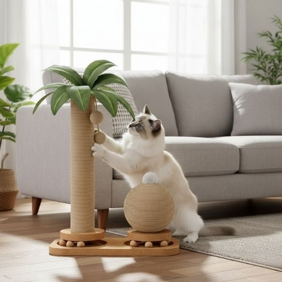 ARBRE A CHAT PALMIER TROPICAL