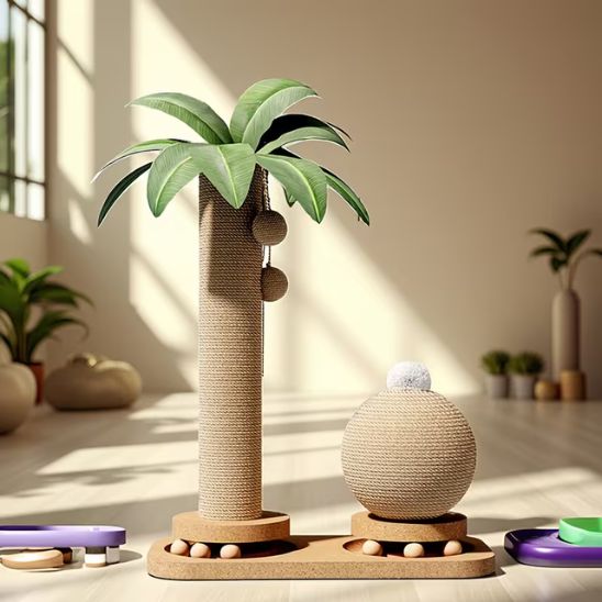 Arbre a chat palmier modèle 2
