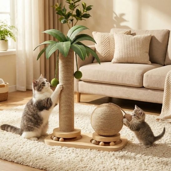 ARBRE A CHAT PALMIER TROPICAL