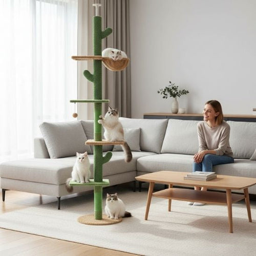 ARBRE A CHAT PLAFOND | La Cime du Cactus