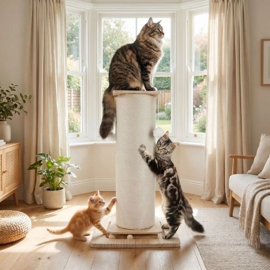 ARBRE A CHAT POTEAU | La tour à Chat Bois