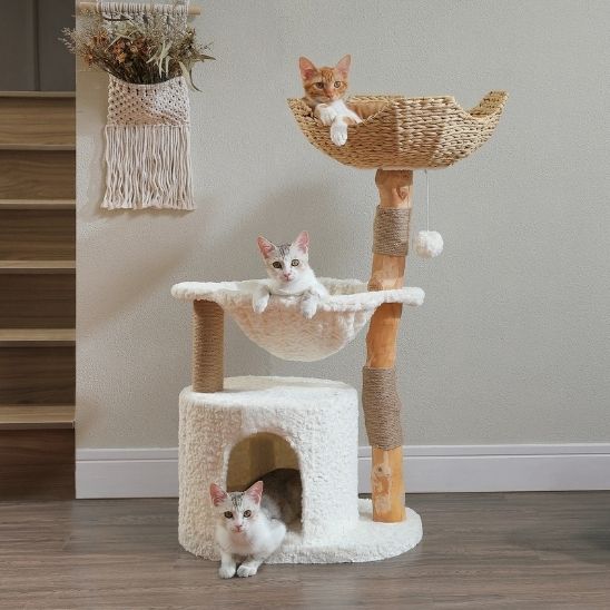 ARBRE A CHAT SCANDINAVE | Design Félin Bois
