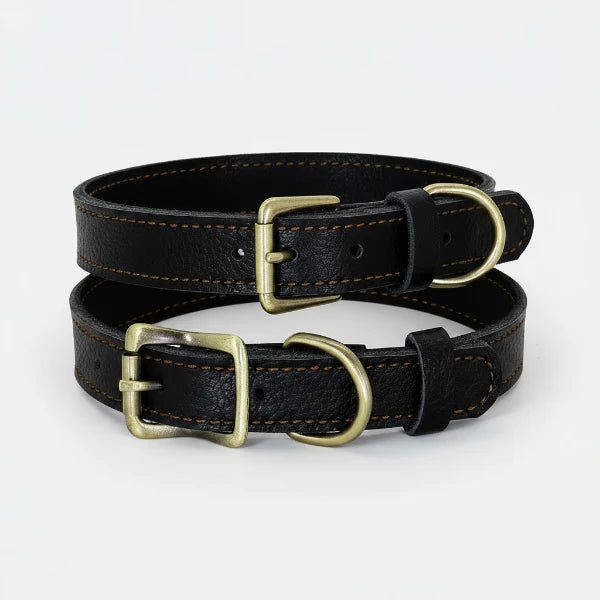 Collier En Cuir Souple Réglable Pour Chien - Les Bonnes Affaires