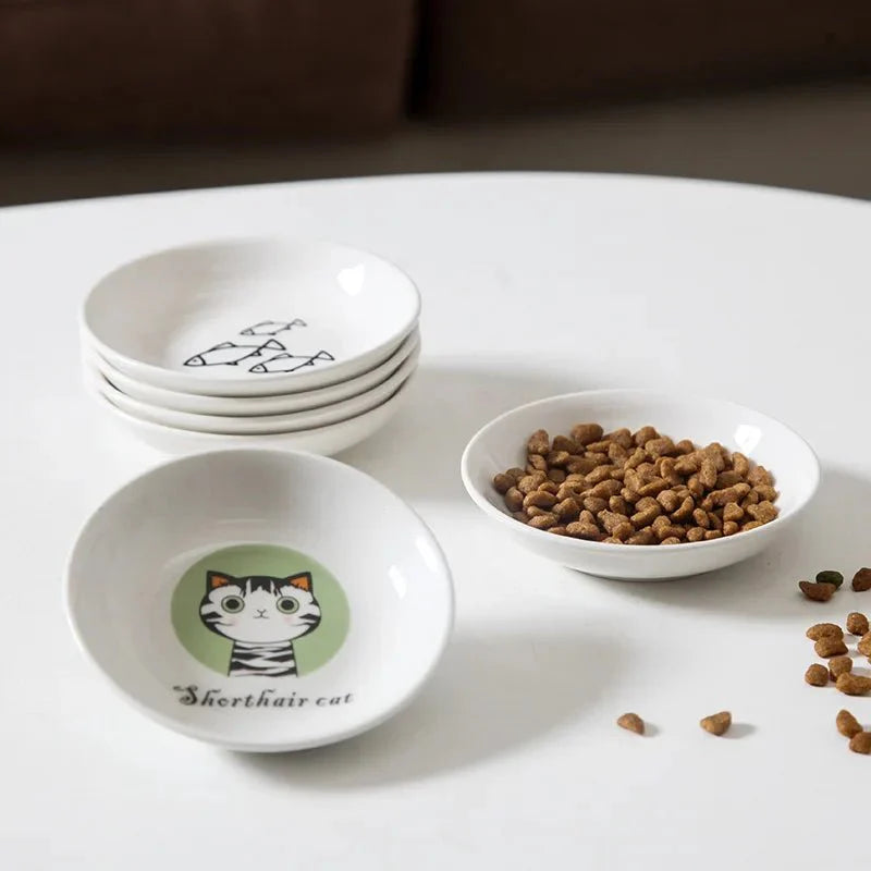 Assiette En Céramique Pour Chat Design Et Résistante