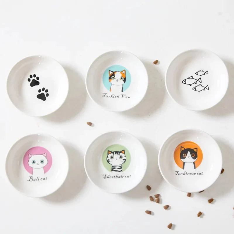 Assiette En Céramique Pour Chat Design Et Résistante