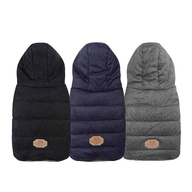 Doudoune Avec Capuche Chaude Pour Chien