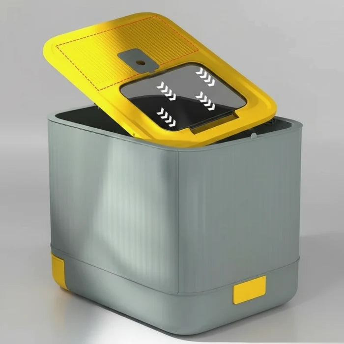 Bac à Litière Pliable Chat Design et Pratique