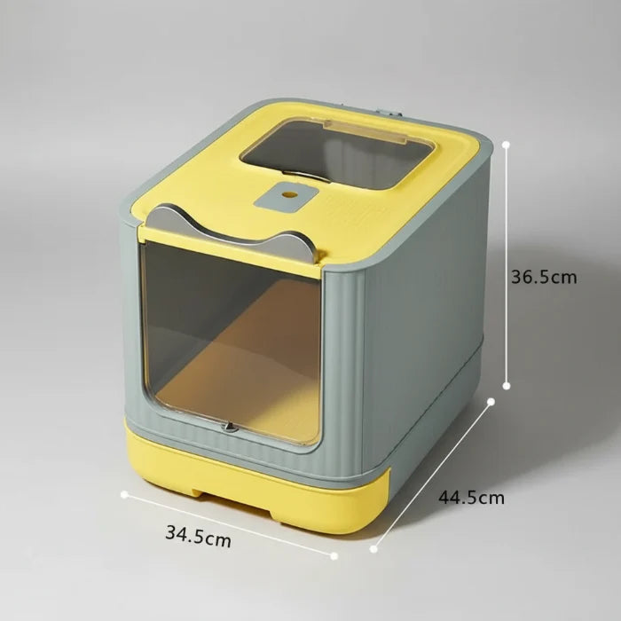 Bac à Litière Pliable Chat Design et Pratique