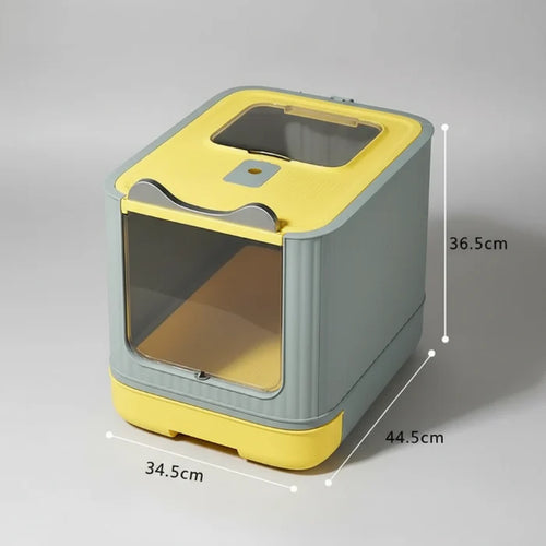 Bac à Litière Pliable Chat Design et Pratique