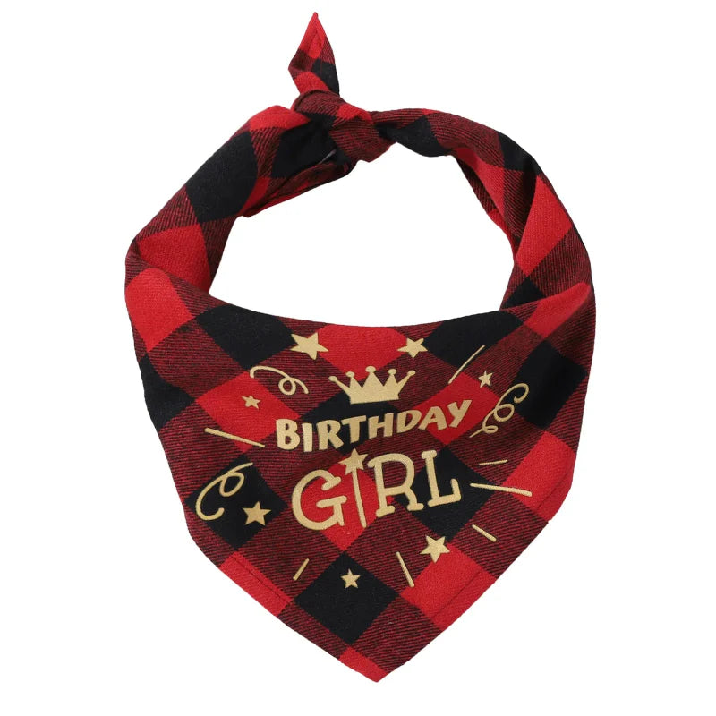 bandana chienne anniversaire