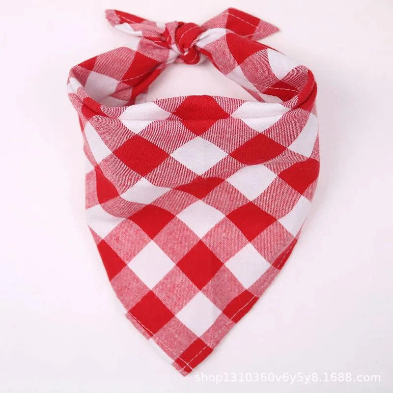 Bandana Carreaux Chien