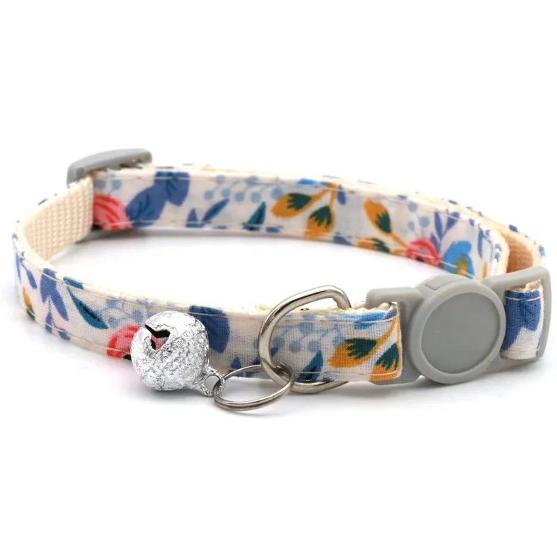 Bandana Chat Fleurs