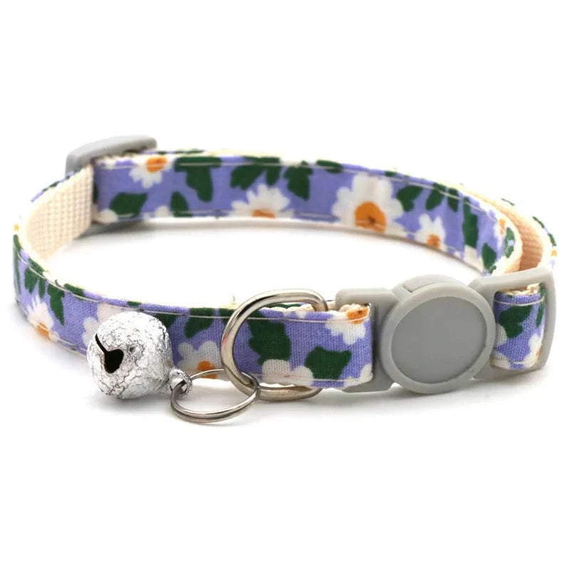 Bandana Chat Fleurs