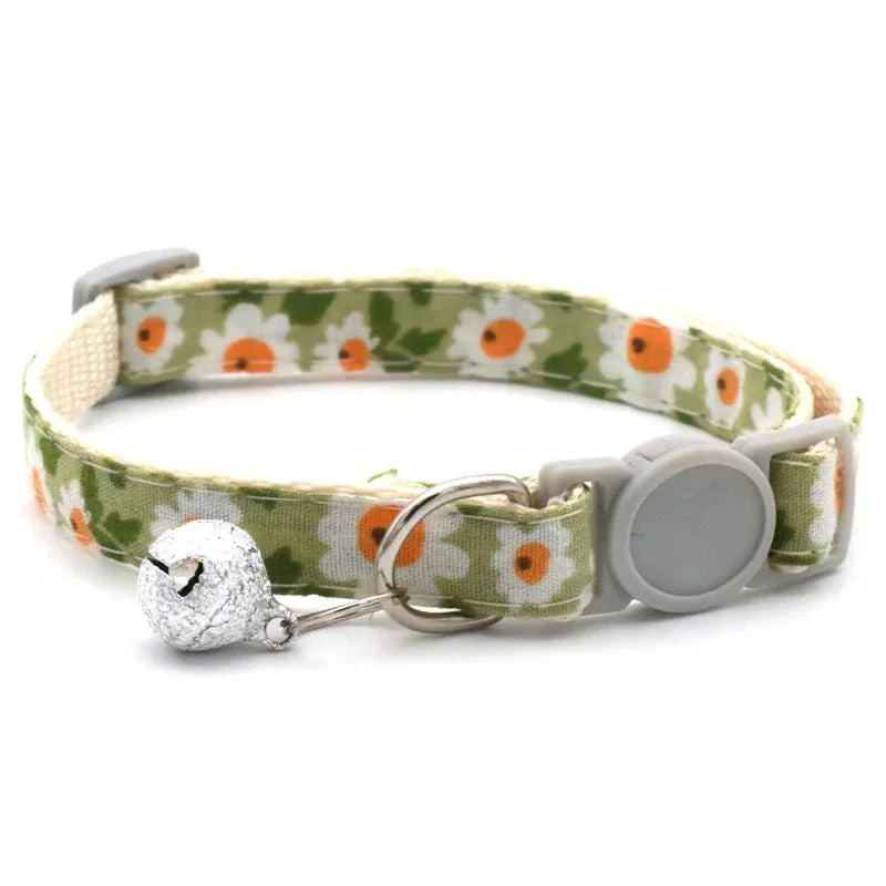Bandana Chat Fleurs