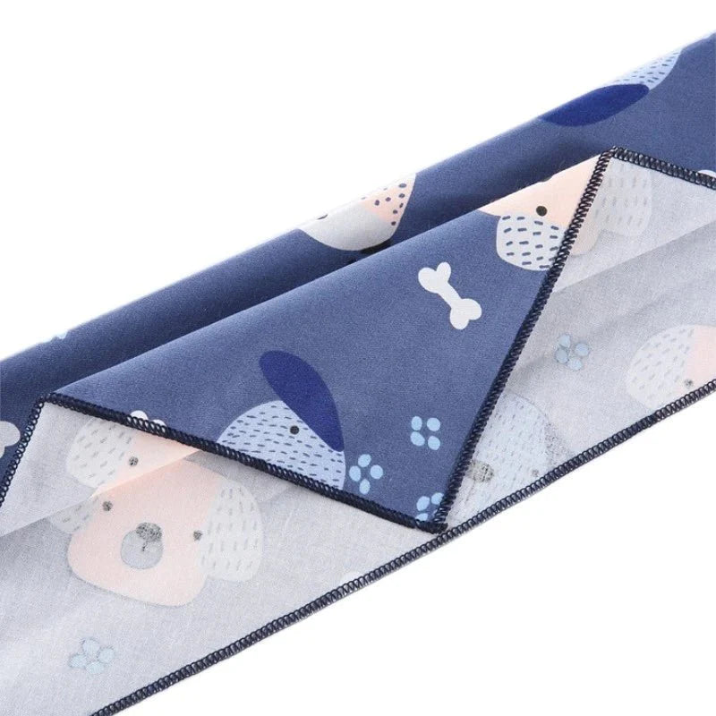 Bandana Chien Bleu