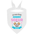 bandana chien grande soeur