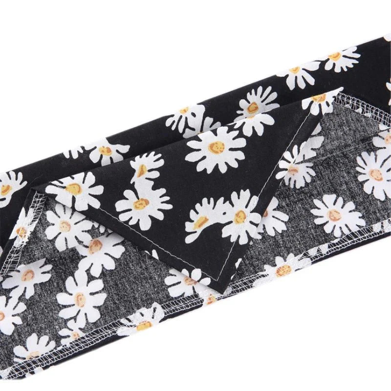 Bandana Motif Fleurie pour Chien