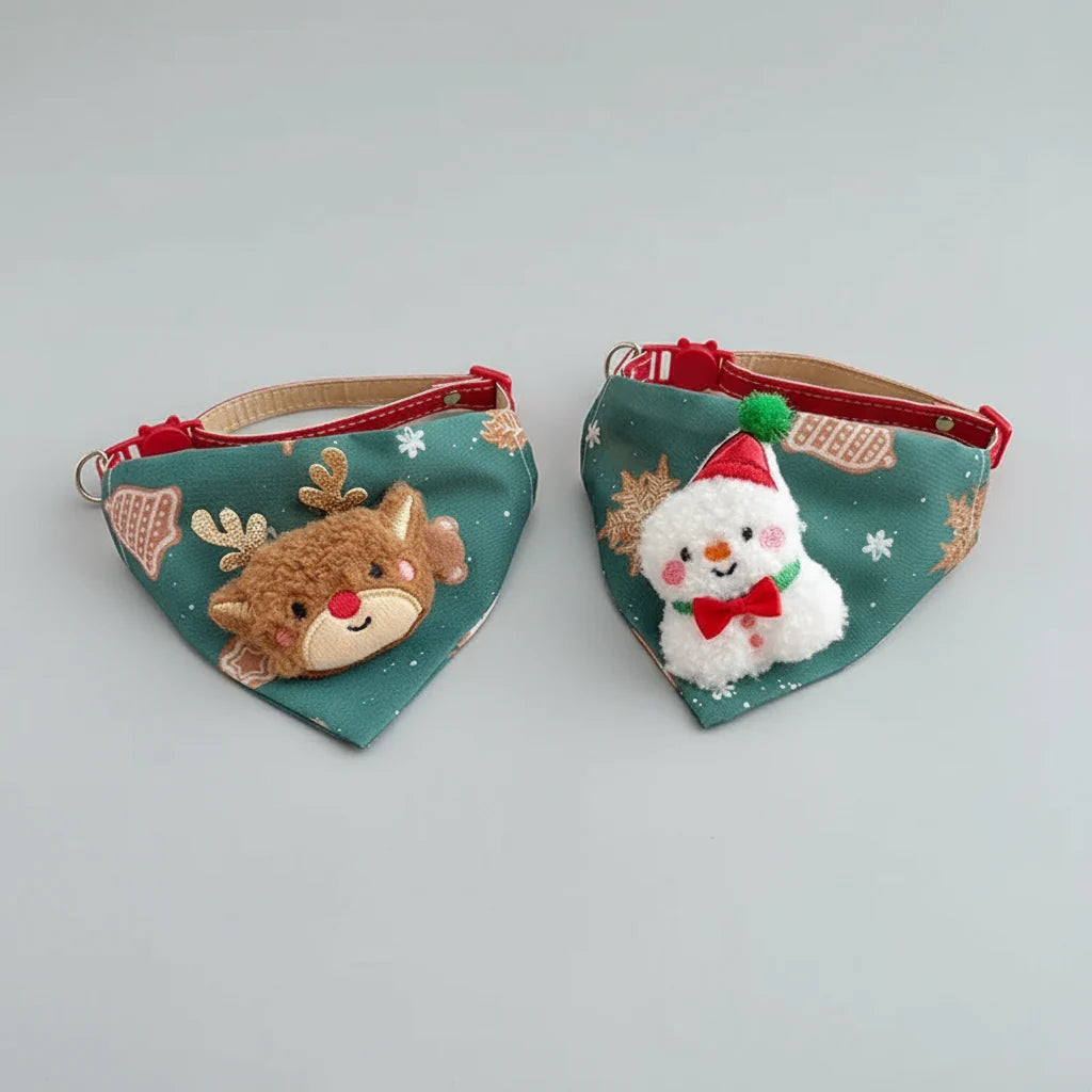 Bandana De Noël Pour Chat Et Petit Chien