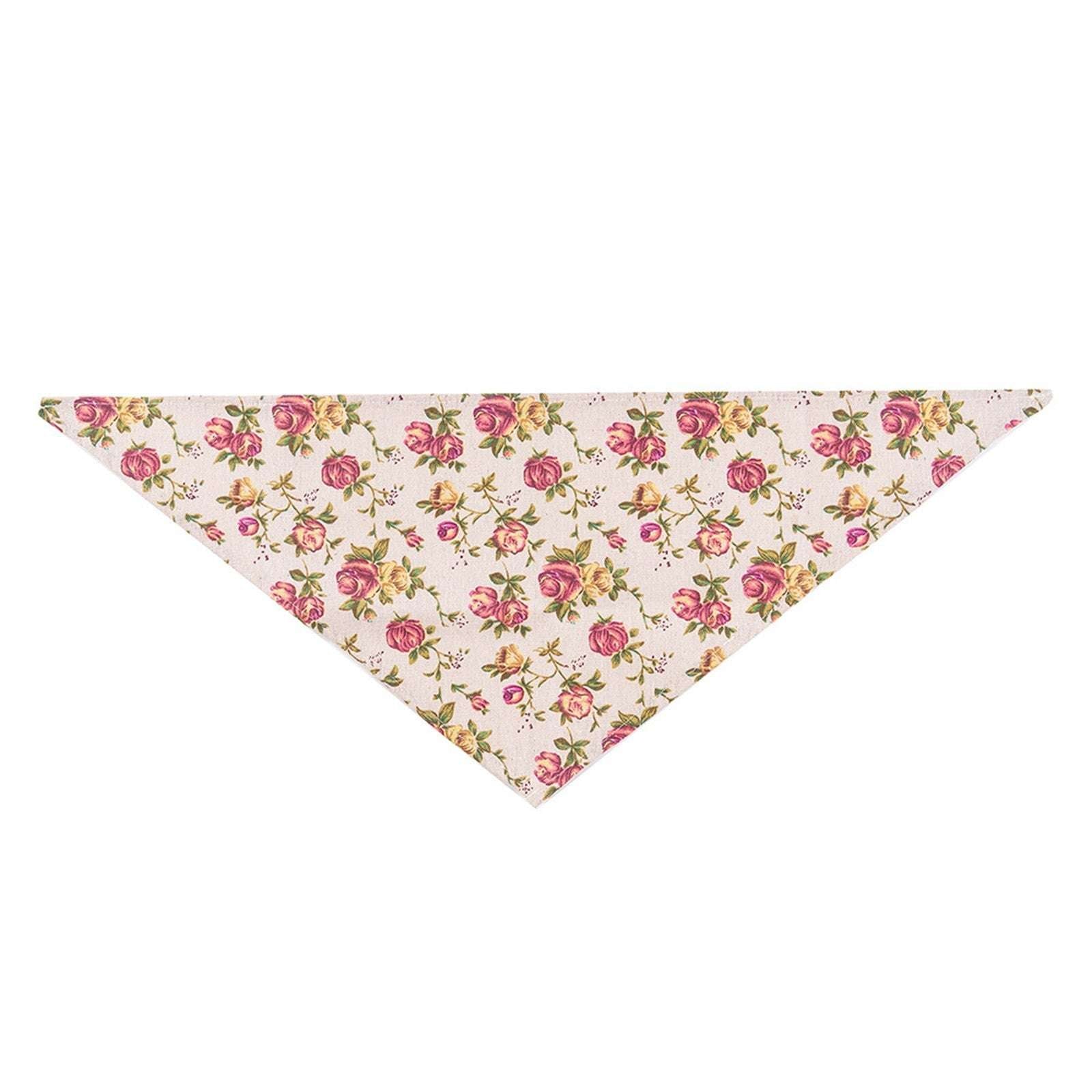 Bandana Pour Chien Fleurs Confort Et Style