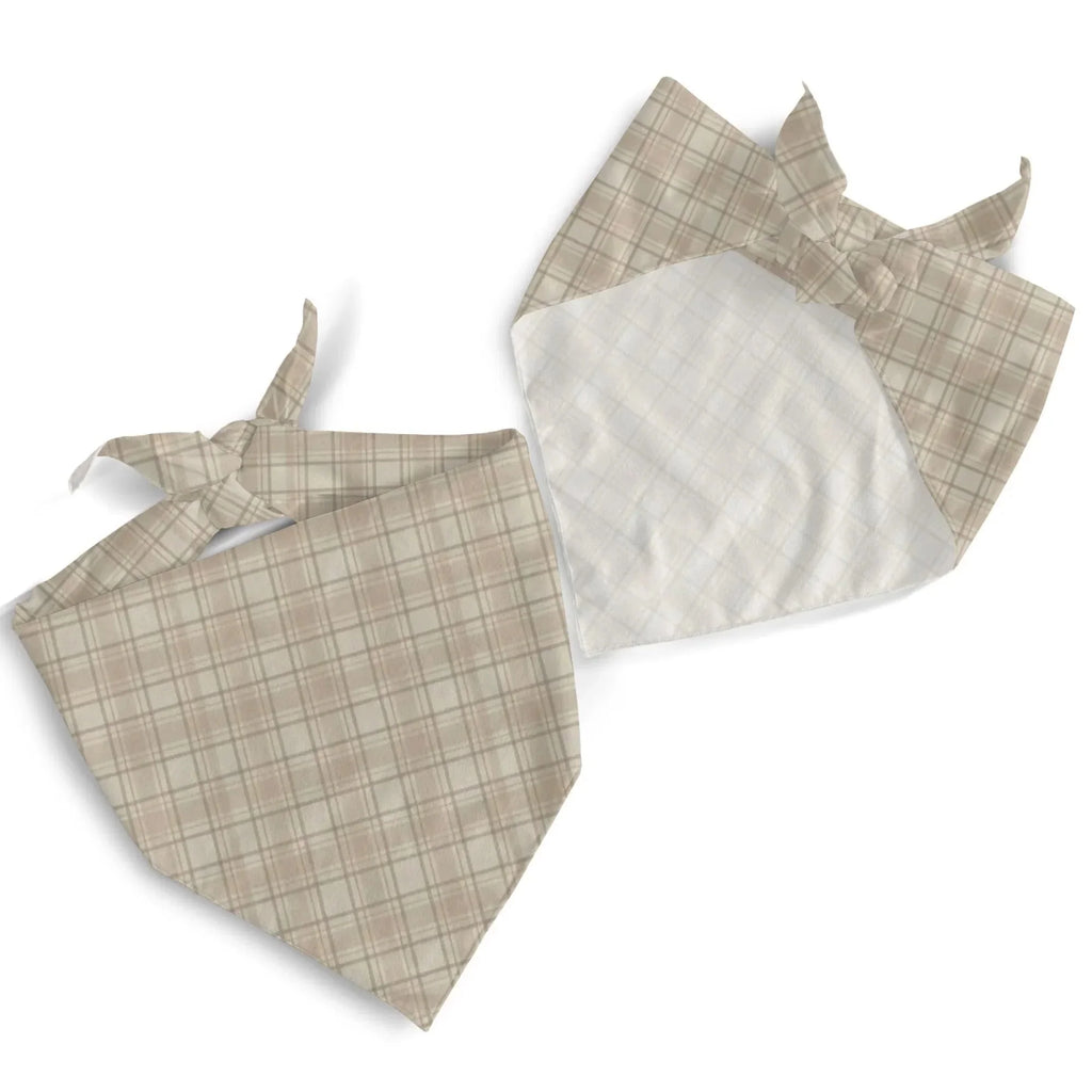 Bandana Chic Pour Chien Au Motif Vichy