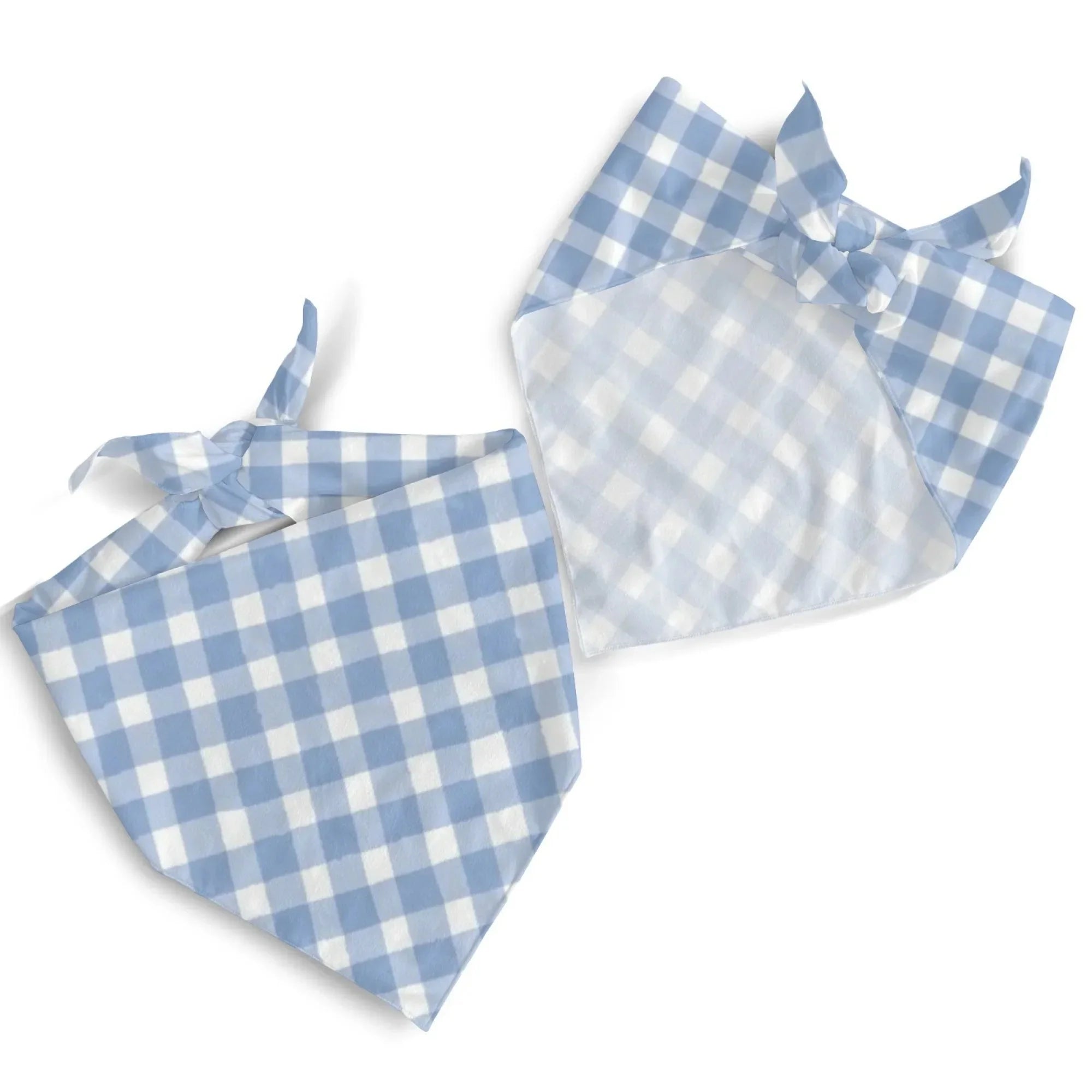 Bandana Chic Pour Chien Au Motif Vichy