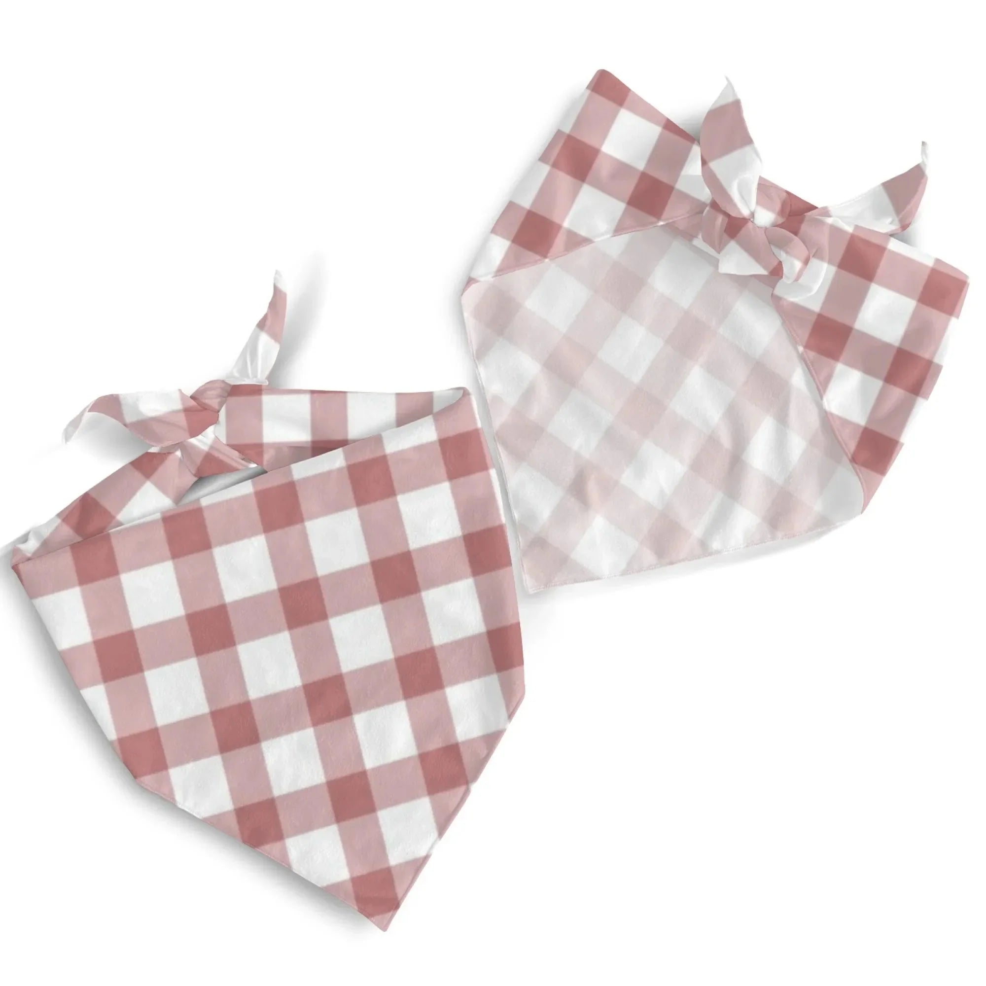 Bandana Chic Pour Chien Au Motif Vichy