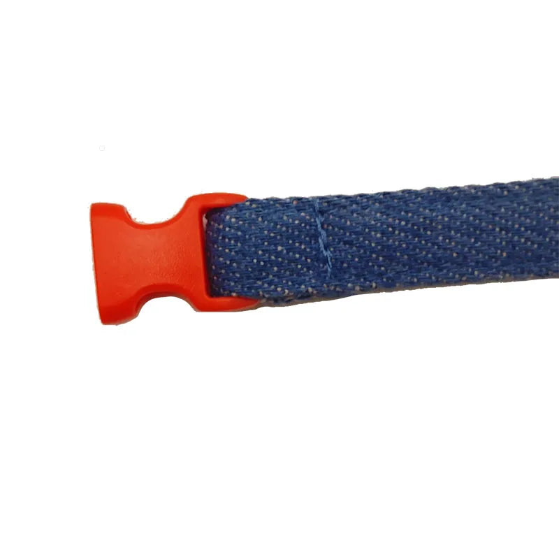 Bandana Réglable En Denim Pour Chien Et Chat