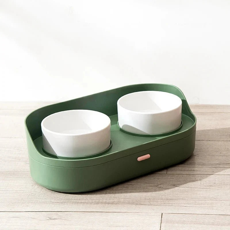 Bol Céramique Double Design Pour Chien