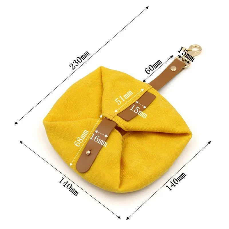 Bol En Toile Étanche Pliable Pour Chat Et Chien